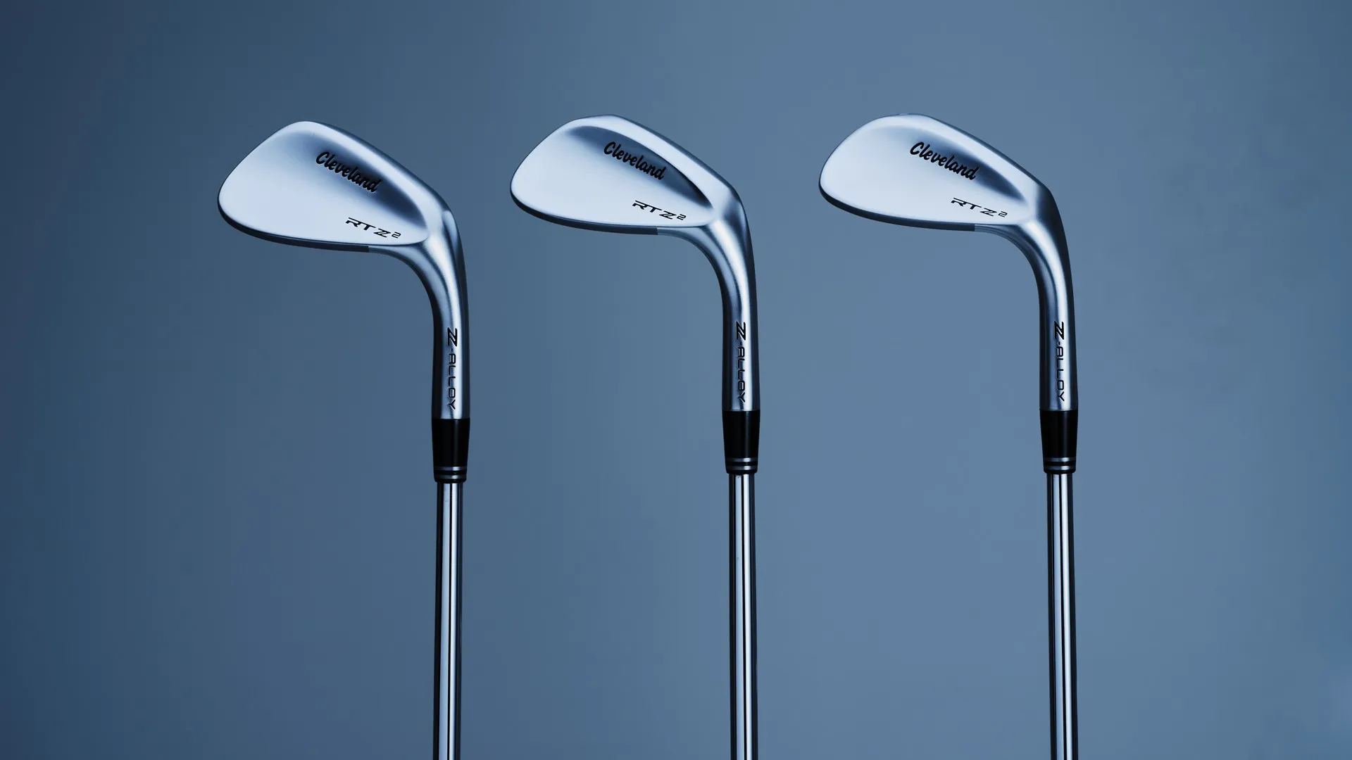 Three Cleveland RTZ 2 Tour Rack wedges