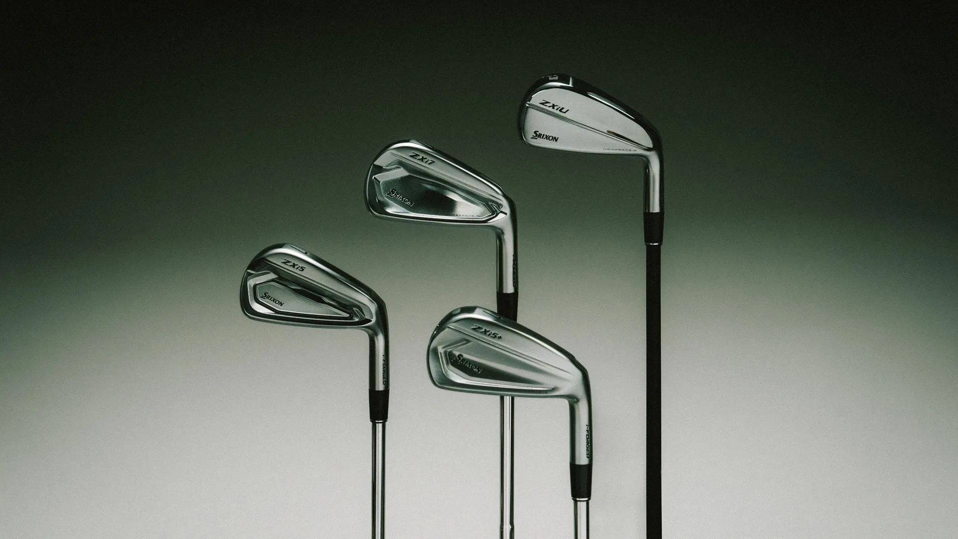 Four second-generation Srixon ZXi iron models